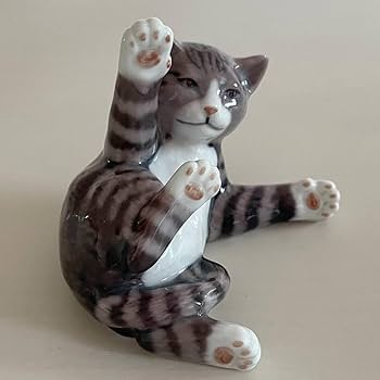 ロイヤルコペンハーゲン 猫 ネコ フィギュリン ロイヤルコペンハーゲン ROYAL COPENHAGEN アニュアル フィギュ